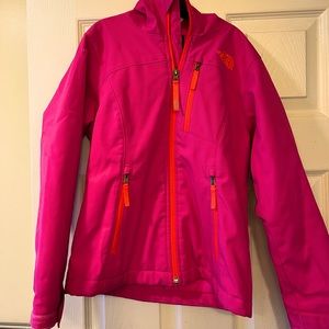 The North Face girls mid weight jacket size 7/8